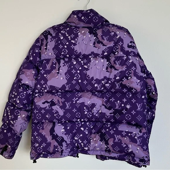 Bravest Studios Purple Camo Puffer NWOT - Picture 5 of 9